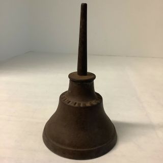 Antique Tool Machine Oiler Hammer & Co.  1884 Machinist Oil Can Vtg Steampunk