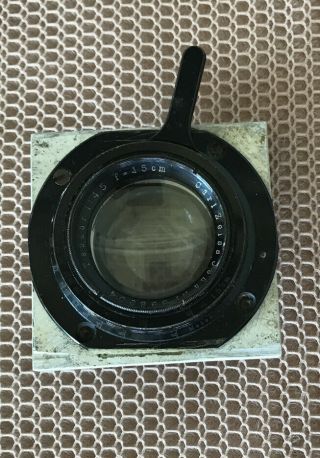 Carl Zeiss Jena Nr 396904 - Tessar 1:45 F=45cm Large Format Lens