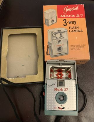 Vintage Imperial Mark 27 3 - Way Flash Camera