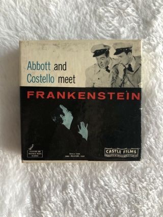 Abbott And Costello Meet Frankenstein Castle Films No.  849 8mm Vintage