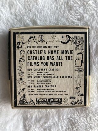 Abbott And Costello Meet Frankenstein Castle Films No.  849 8mm Vintage 2