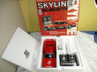 Vintage Taiyo Skyline Silhouette Rc Car W/ Box