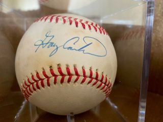 Mets Hall Of Famer Gary Carter Signed Baseball - Jsa Authenticated