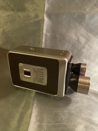 Vintage 1950s Kodak Brownie Movie Camera W/ Turret 8mm