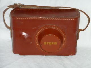 Vintage Argus Colormatic Camera 3.  5 50mm Coated Cintar Made In Usa