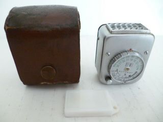 Bewi Automat C Light Meter With Hot Shoe Mount & Bewi Case,
