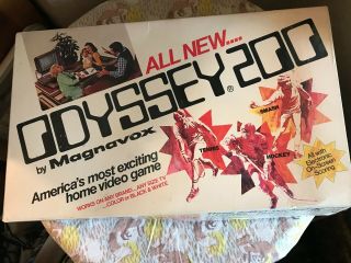 Vintage Odyssey 200 Video Game System By Magnavox -