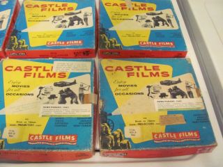 16 mm Sound Castle Film Boxes 6 Boxes 2
