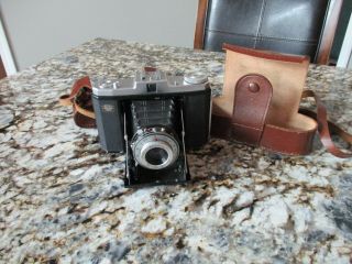 Vintage Zeiss Ikon Ikonta Camera W/ Novar - Anastigmat 1:4.  5 7.  5cm Lens