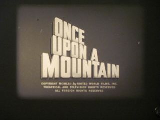 16 Mm B & W Sound 660 Castle Films Once Upon A Mountain 1962 Alps