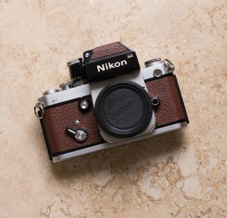 Nikon F2 W/ Dp - 1 Replacement Cover,  Laser Cut - Leather