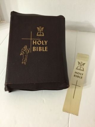 Vintage Bible Holy Family Edition Of The Catholic Heirloom Big Bible Book