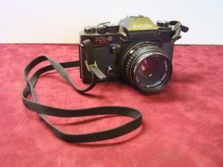Ricoh Kr - 5 35mm Slr Film Camera W Asahi Smc Pentax - M 50mm 1:2 Lens