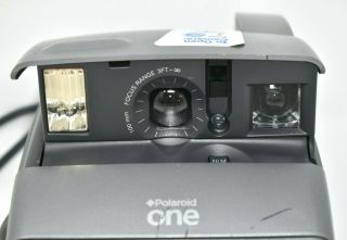 POLAROID ONE 600 INSTANT CAMERA 100mm With Built In Flash Good 3