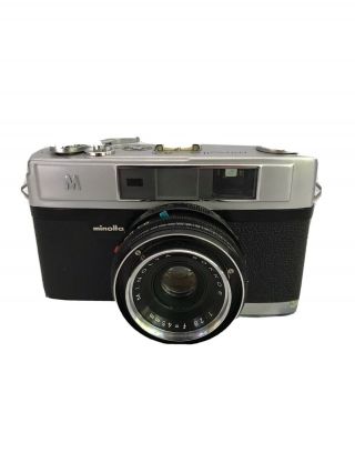 Vintage Minolta A5 35mm Rangefinder Camera - 1960 