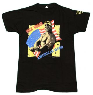 Vintage Wwf 90s Men’s Hulk Hogan T - Shirt M Single Stitch Wcw Ecw Wwe