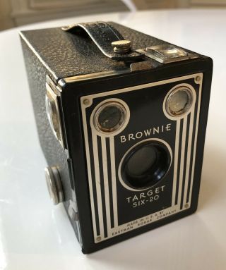 Vintage Brownie Target Six - 20 By Eastman Kodak Co.  Box Camera
