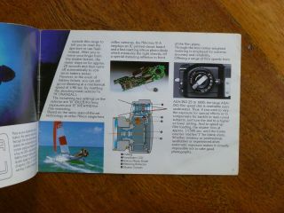 Nikonos IV - A underwater sea camera advertising booklet 2