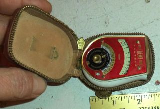 Vintage Bewi Amateur Exposure Light Meter,  Made In Germany And Case