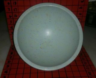 Vintage Texas - Ware Robins Egg Blue Splatter Confetti 10 