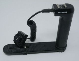 Olympus Dedicated Flash Bracket with Remote Cable 2