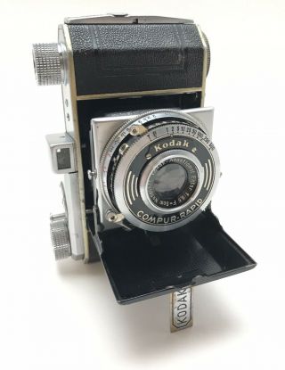 Kodak Retina 1 (type 141) Folding 35mm Film Camera Ektar 5cm F3.  5,  Compur - Rapid