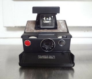 Vintage Polaroid Folding Sx - 70 Instant Land Camera Model 3 / Project