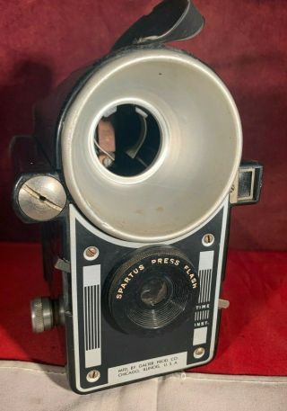 Vintage Spartus Press Flash - Flash 120 Film Box Camera