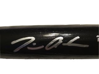 Tim Anderson Autograph Baseball Bat (white Sox)