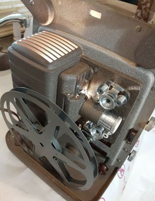 Vintage Bell & Howell Movie Projector Model 253a -