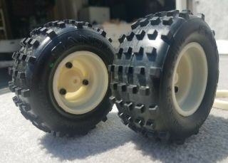 Vintage,  Classic,  Team Associated Rc10 Rear Tires And Wheels 6800