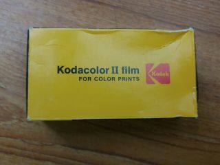 Old Stock - Kodak Kodacolor Ii 20 Exp Color Neg Film C 126 - 20