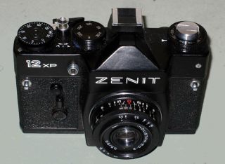 Vintage Russian Slr Camera Zenit 12xp,  Industar - 50 - 2 3.  5/50mm,  M42