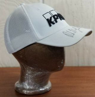 PGA Phil Mickelson Autographed Signed KPMG Golf Hat Callaway Era Sz M/L 3