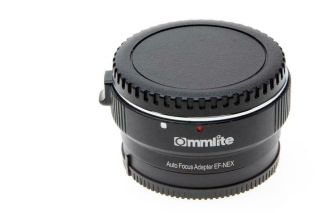Commlite Autofocus Lens Mount Adapter For Canon Ef To Sony E - Mount Camera