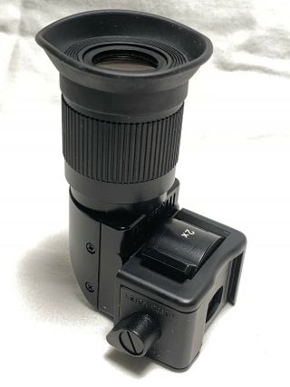 Ex,  Leica Leitz R Right Angle Viewfinder 14300 Leicaflex Sl2 Vintage M 6.  2 7 8 9