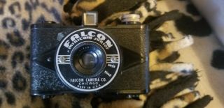 Vintage 1940s,  Wwii Era,  Falcon Miniature Camera Utility Mfg Co.  W/instructions