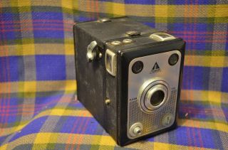 Vintage Tower Black Box Camera Model 7 - 120 By Sears & Roebucks