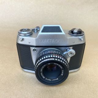 Exakta 500 1966 (the Last Exa) Vintage 35mm Slr Film Camera W/ Domiplan 50mm F2