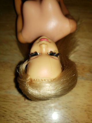 Vintage Mod Barbie Stacey British Friend 1968 Platinum Hair Twist N Turn TNT TLC 3