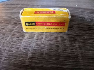 Vintage Kodak Verichrome Pan B&w Vp 127 Film - Expired/sealed Box Dec 1968