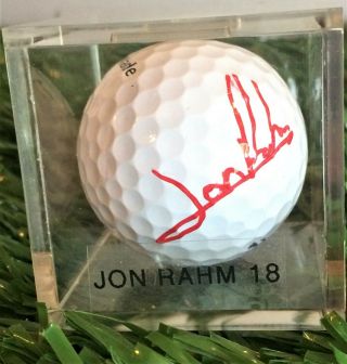 Jon Rahm Signed Taylormade Tp5 Golf Ball Auto 2020 Masters Us Open Authentic Pga