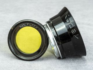 Dress Up Your Kodak Camera With This Lens Hood And Slip - On Filter