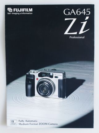 Fuji Ga645zi Pro Brochure