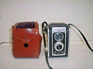 Vintage Kodak Duaflex Iii Film Camera Leather Case