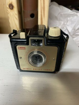 Vintage Kodak Brownie Bullet Camera Made In U.  S.  A.  By Eastman Kodak