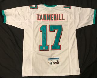 Ryan Tannehill Signed Miami Dolphins Football Jersey W/ (gtsm)