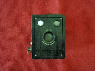 Kodak Brownie Six - 20 Brownie Junior Box Camera With Art Deco Face