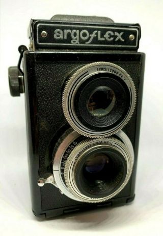 1940s Argus Argoflex E Film Camera Twin Lens 75mm 4.  5 Usa,