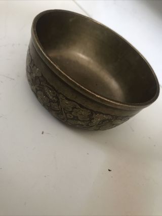 Heavy Vintage Brass Bowls 2